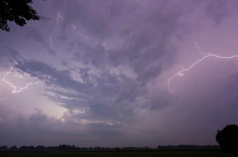 Thunder and Lightning Stock Photos