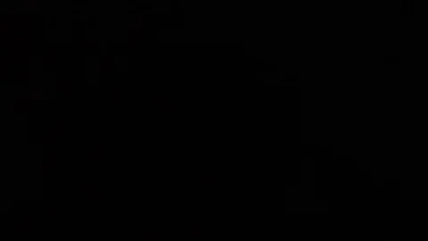 Thunder and lightning: storm in the night time lapse, Alta Badia alps, Italy Stock Footage 86165982