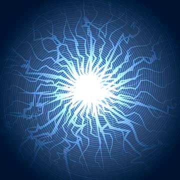 Thunder-ball Stock Illustration