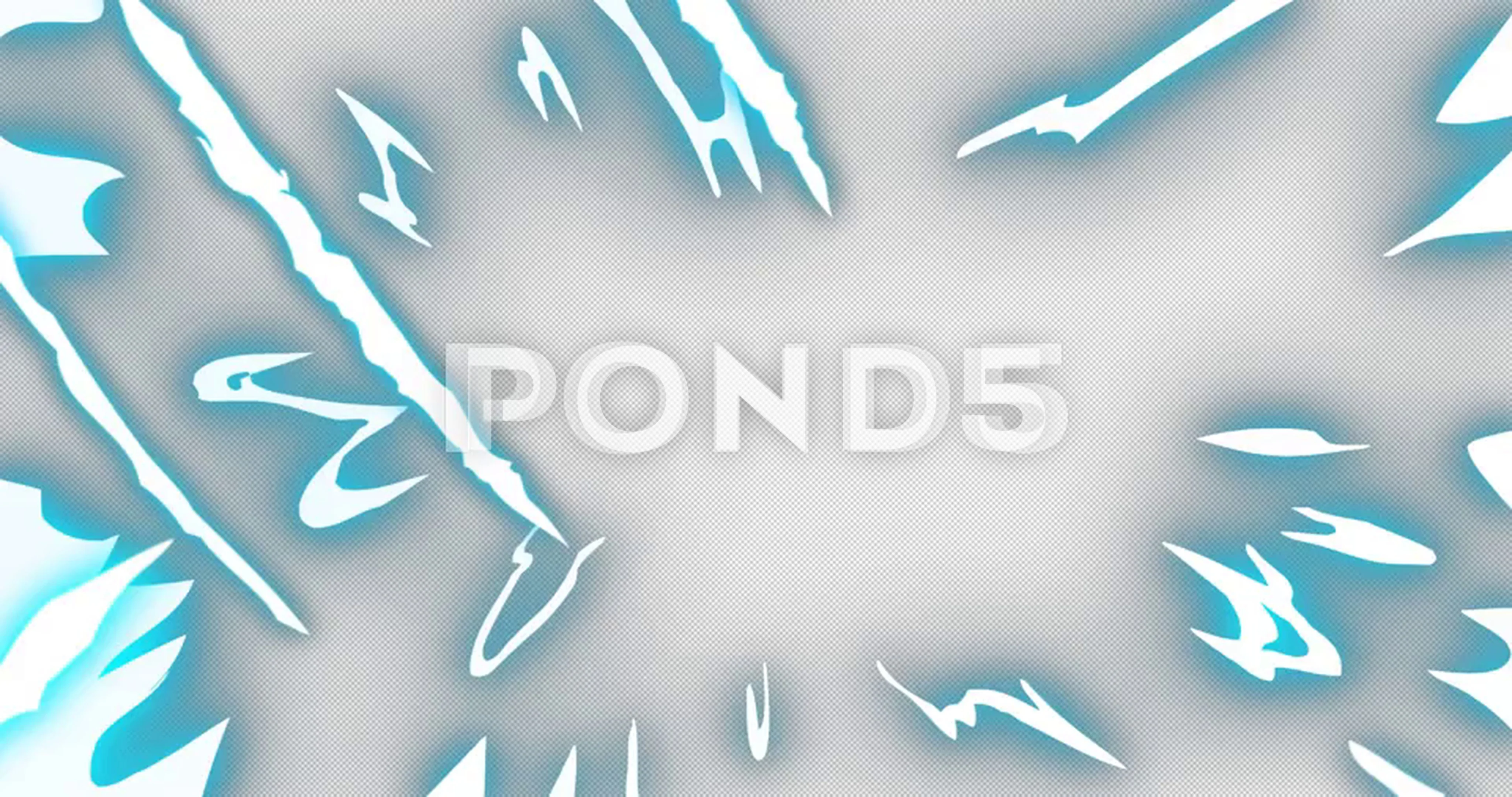 Thunder Blow Out Transitions Cartoon Ani... | Stock Video | Pond5