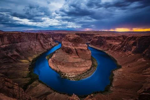 Thunder Canyon Foto stock