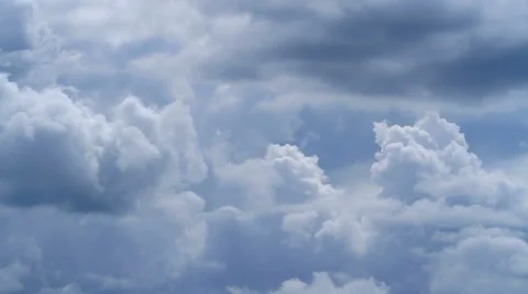 Thunder clouds time lapse. Stock Footage 40301500