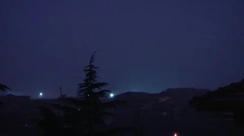 Thunder Stock Footage 8972444