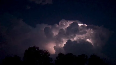 Thunder Stockbeeldmateriaal 125824348