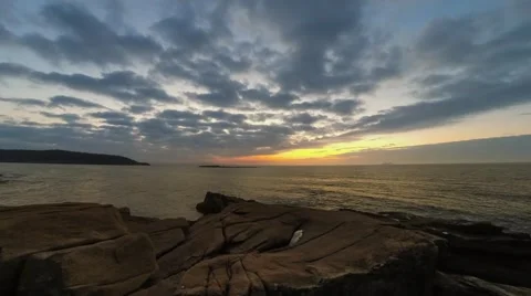Thunder Hole Sunrise Vidéo 46040644