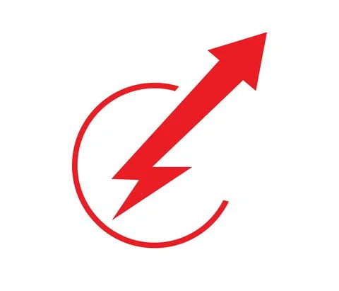 Thunder logo icon 스톡 일러스트
