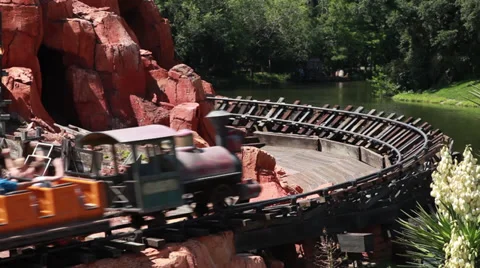 Thunder Mountain closer 2 Stock Footage 38922426