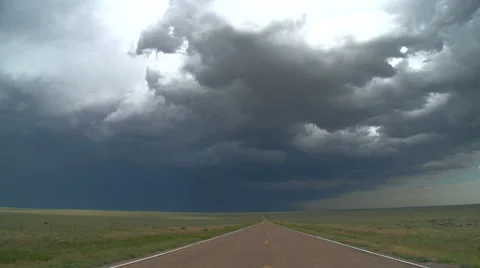 Thunder Road Stock Footage 54709052