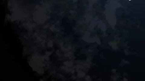 Thunder Sky Lightning Smokey Clouds 4K Overlay Video Effect Stock Footage 289913213