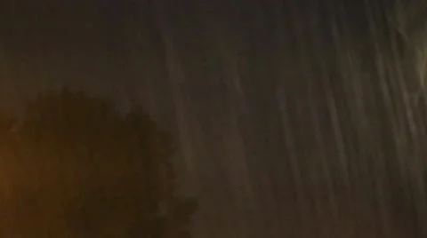 Thunder storm and heavy rain Stock-Footage 53232958
