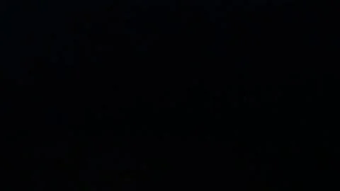 Thunder storm in the night sky HD Stock Footage 134737240
