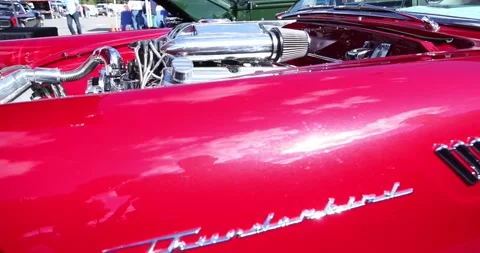 Thunderbird Motor Stock Footage