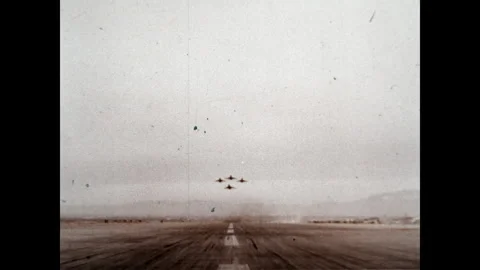 Thunderbirds Take Off 1961 Stock Footage 261913665