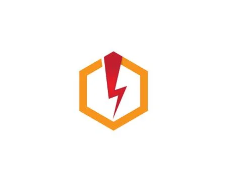Thunderbolt vector icon Stock Illustration