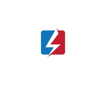 Thunderbolt vector icon Stock Illustration