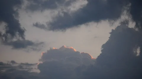 A thundercloud closes the sky Stock Footage 103117185
