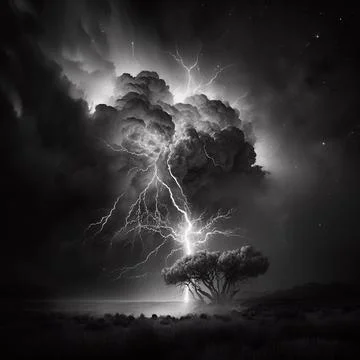 Thundercloud Stock Illustration