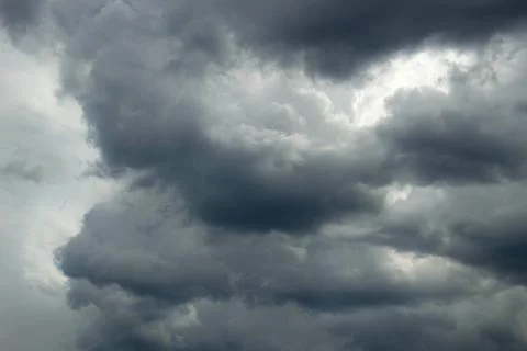 Thunderclouds Foto stock
