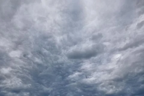 Thunderclouds on a summer evening Stock Photos