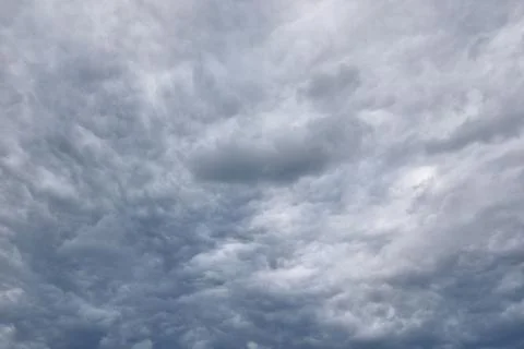 Thunderclouds on a summer evening Stock Photos