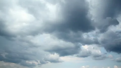 Thunderclouds timelapse Stock Footage 11308538