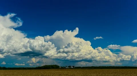 Thunderheads Forming 4K - Time Lapse Vidéo 46183963