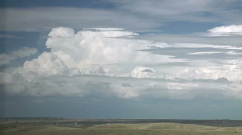 Thunderheads on the Horizon Video stock 54740137