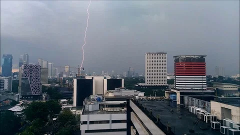 Thunderlight Video stock 98964790