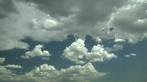 A Thundershower Forms Stock Footage 54741338