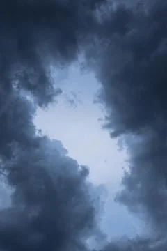 Thundersorm clouds Stock Photos