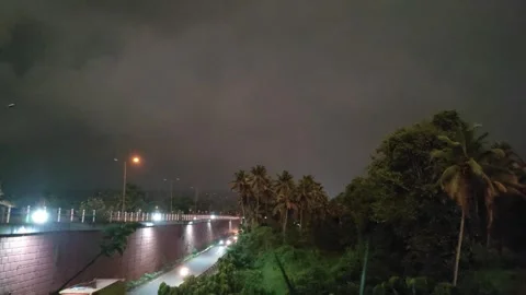 Thunderstom Stock Footage 276436476