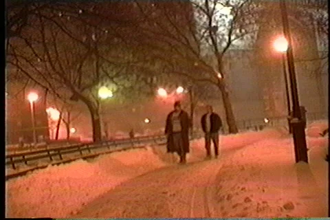 Thunderstorm 1996 NYC 스톡 동영상 46963749