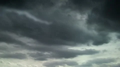 Thunderstorm Cloud timelapse speed 1 Stock Footage 10793627