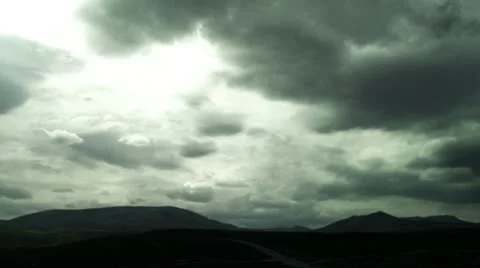 Thunderstorm Cloud timelapse speed 3 Stock Footage 10793630