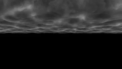 Thunderstorm Clouds Developing VFX Overlay Stock Footage 306673460
