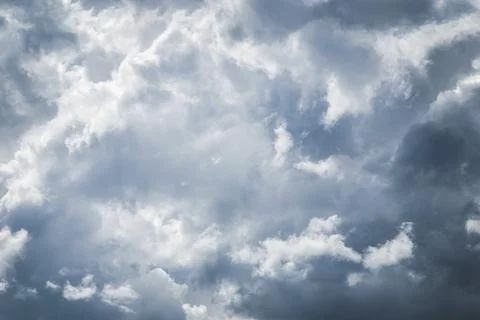 Thunderstorm clouds, dramatic sky, cloud background, heaven, beautiful sky 写真素材