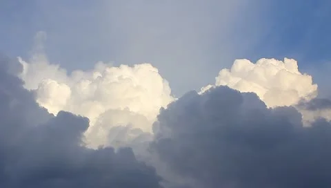 The thunderstorm clouds time lapse Vídeo Stock 10900414