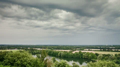Thunderstorm Clouds Time Lapse Stock Footage 26310567