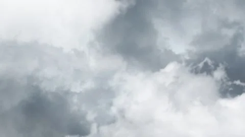 Thunderstorm in dark clouds Stock Footage 313512680