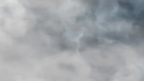 Thunderstorm in dark clouds Stock Footage 329606676