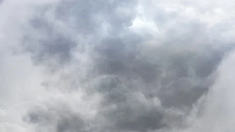 Thunderstorm in dark clouds Stock Footage 341841278