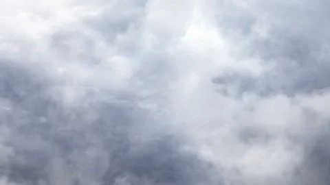 Thunderstorm in dark clouds Stock Footage 341841282
