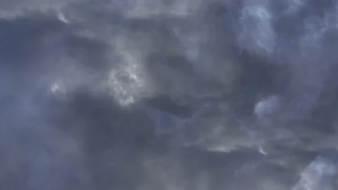 Thunderstorm, Loop of stormy clouds cumulonimbus Stock Footage 175296990