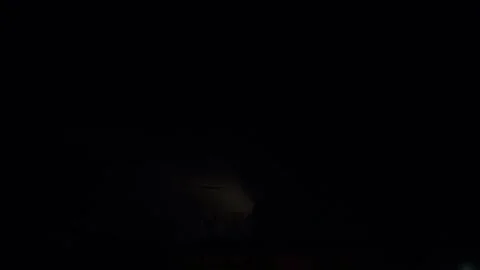 Thunderstorm at night Stock Footage 207531607