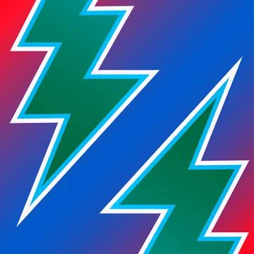 Thunderstorm pattern. elegant three dimensions background Stock Illustration