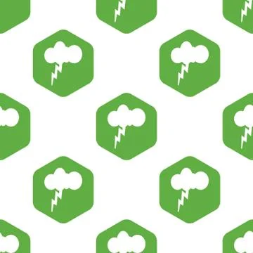 Thunderstorm pattern Illustrazione stock