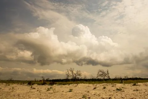 Before thunderstorm Foto stock