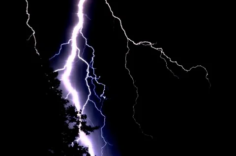 Thunderstorm. Stock Photos