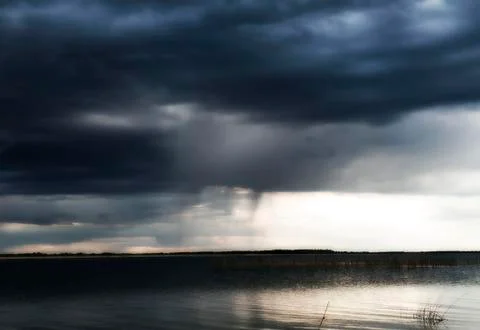 Before thunderstorm. Stock Photos