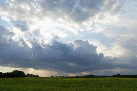 Before Thunderstorm Stock Photos